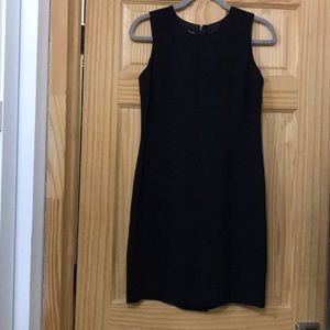 Talbots Petite black sleeveless dress